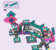 LEGO 43113 instructions page 85 – build guide
