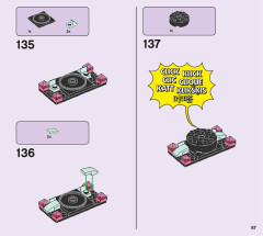 LEGO 43113 instructions page 87 – build guide