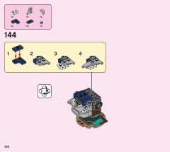 LEGO 43114 instructions page 104 – build guide