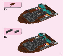 LEGO 43114 instructions page 17 – build guide