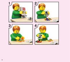 LEGO 43114 instructions page 2 – build guide