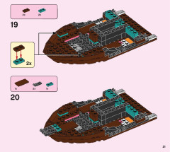 LEGO 43114 instructions page 21 – build guide