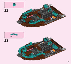 LEGO 43114 instructions page 23 – build guide