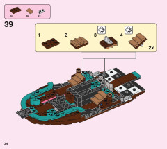 LEGO 43114 instructions page 34 – build guide