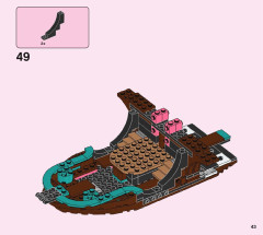 LEGO 43114 instructions page 43 – build guide