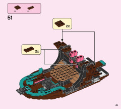 LEGO 43114 instructions page 45 – build guide