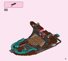 LEGO 43114 instructions page 49 – build guide