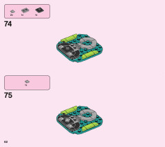LEGO 43114 instructions page 62 – build guide