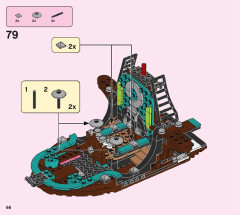 LEGO 43114 instructions page 66 – build guide