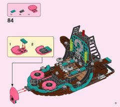 LEGO 43114 instructions page 71 – build guide