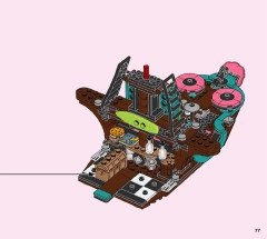 LEGO 43114 instructions page 77 – build guide