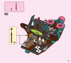 LEGO 43114 instructions page 79 – build guide