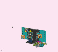 LEGO 43114 instructions page 8 – build guide