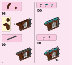 LEGO 43114 instructions page 82 – build guide