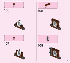 LEGO 43114 instructions page 85 – build guide