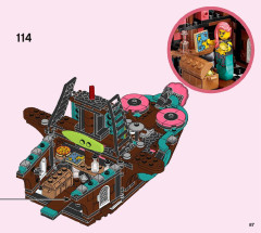 LEGO 43114 instructions page 87 – build guide