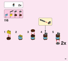 LEGO 43114 instructions page 89 – build guide
