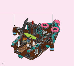 LEGO 43114 instructions page 90 – build guide