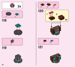 LEGO 43114 instructions page 92 – build guide
