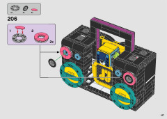 LEGO 43115 instructions page 147 – build guide