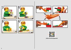 LEGO 43115 instructions page 2 – build guide