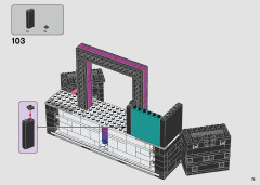 LEGO 43115 instructions page 75 – build guide