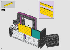 LEGO 43115 instructions page 76 – build guide