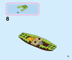 LEGO 43170 instructions page 11 – build guide