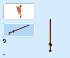 LEGO 43170 instructions page 12 – build guide