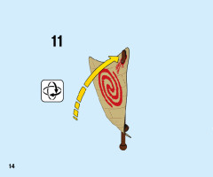 LEGO 43170 instructions page 14 – build guide