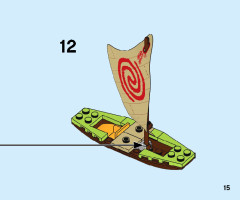 LEGO 43170 instructions page 15 – build guide