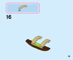 LEGO 43170 instructions page 19 – build guide