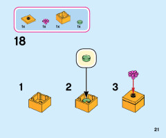 LEGO 43170 instructions page 21 – build guide