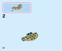 LEGO 43170 instructions page 24 – build guide