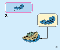 LEGO 43170 instructions page 25 – build guide