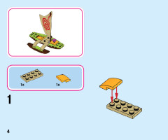 LEGO 43170 instructions page 4 – build guide