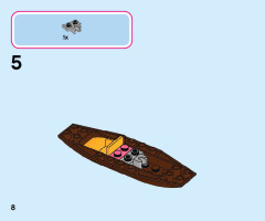 LEGO 43170 instructions page 8 – build guide