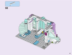 LEGO 43172 instructions page 107 – build guide