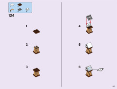 LEGO 43172 instructions page 127 – build guide