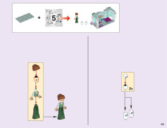 LEGO 43172 instructions page 129 – build guide