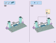 LEGO 43172 instructions page 133 – build guide