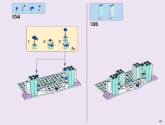 LEGO 43172 instructions page 135 – build guide
