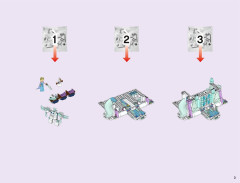 LEGO 43172 instructions page 3 – build guide