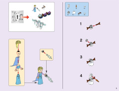 LEGO 43172 instructions page 5 – build guide