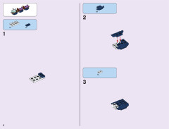 LEGO 43172 instructions page 6 – build guide