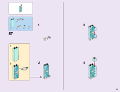 LEGO 43172 instructions page 65 – build guide