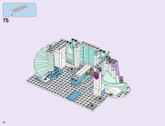 LEGO 43172 instructions page 84 – build guide