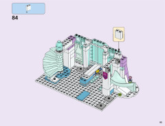 LEGO 43172 instructions page 93 – build guide