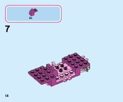 LEGO 43173 instructions page 14 – build guide