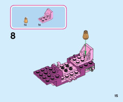 LEGO 43173 instructions page 15 – build guide